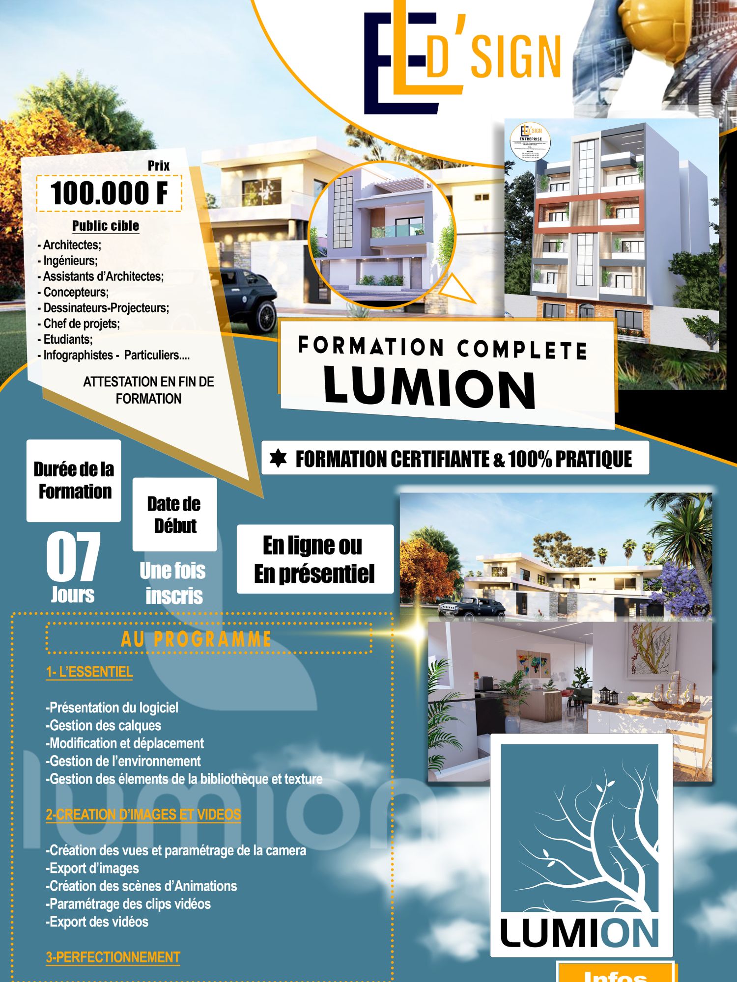 Dakar Grand Dakar A domicile Autre Formation  lumion